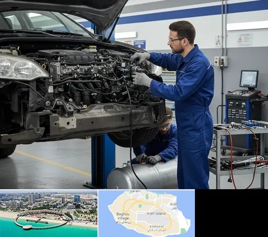 گازسوز کردن خودرو در کیش