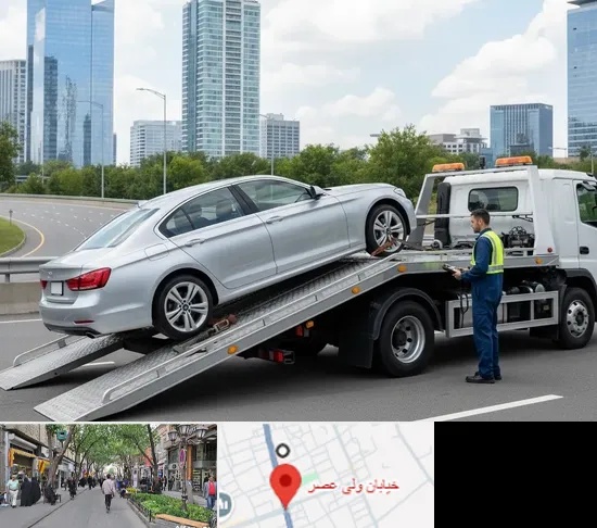 خودروبر در ولیعصر شهریار