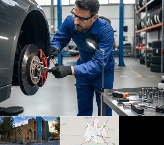 تعمیر ترمز خودرو در اهر