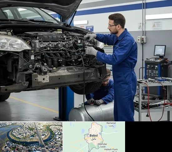 گازسوز کردن خودرو در بابل