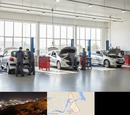 تعمیرگاه پژو در میناب