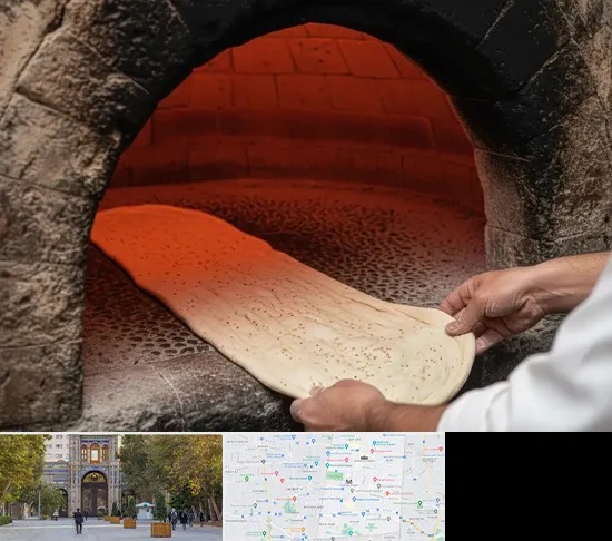نانوایی سنگکی در منطقه 12 تهران