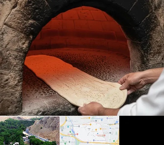 نانوایی سنگکی در کن