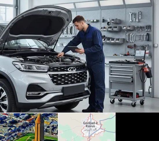 تعمیرگاه چری در گنبد کاووس