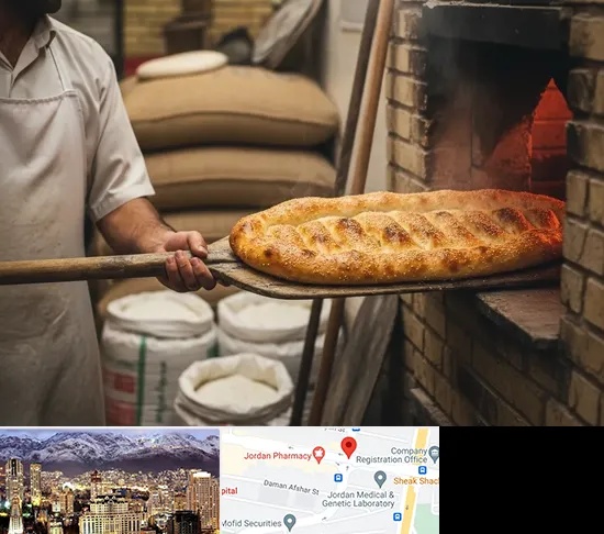 نانوایی بربری در جردن