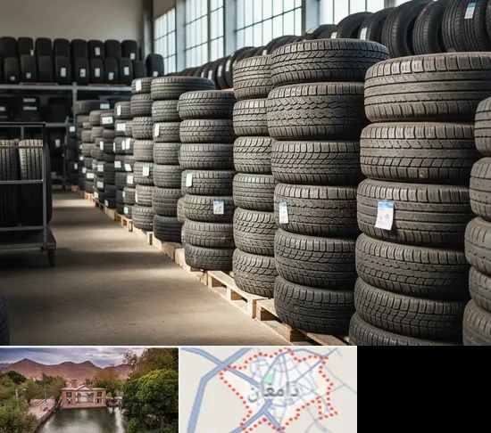فروش لاستیک دست دوم در دامغان