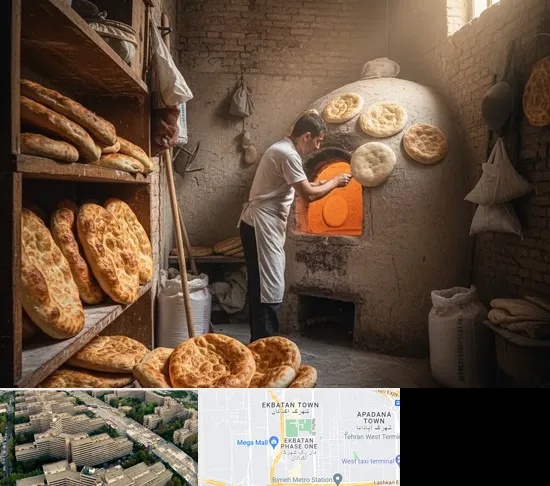 نانوایی تافتون در اکباتان