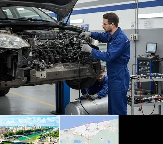 گازسوز کردن خودرو در بابلسر