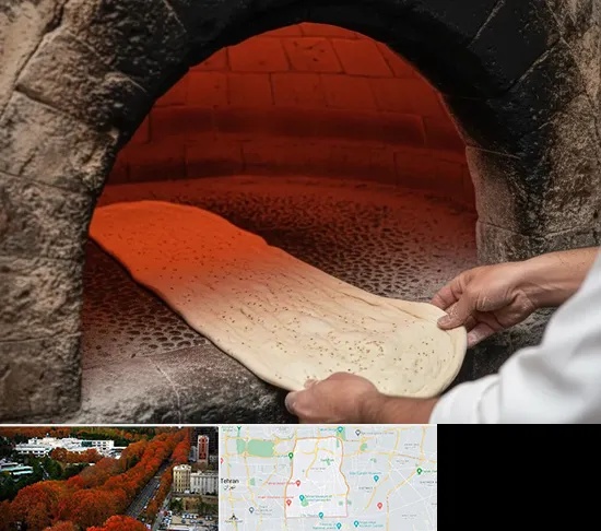 نانوایی سنگکی در منطقه 6 تهران