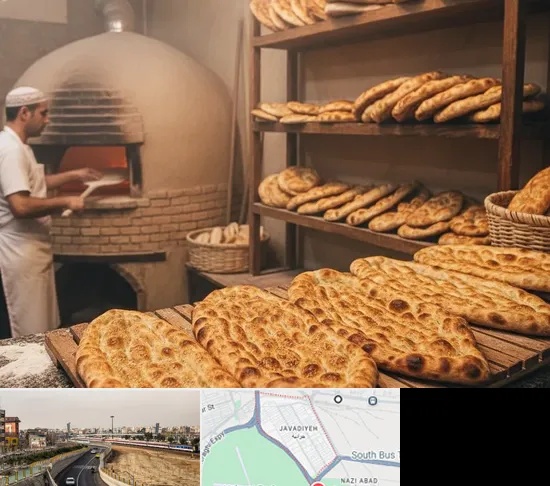 نانوایی در جوادیه