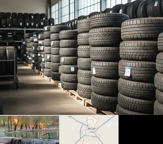 فروش لاستیک دست دوم در بروجن