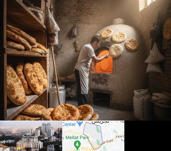 نانوایی تافتون در الهیه