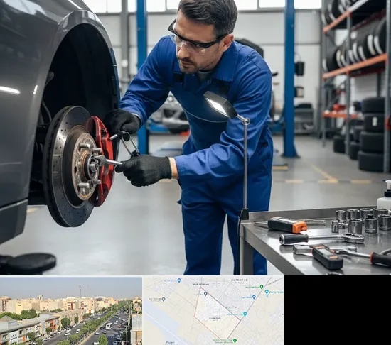 تعمیر ترمز خودرو در کیانمهر کرج
