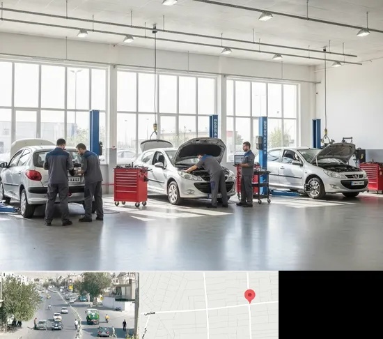 تعمیرگاه پژو در هاشمی