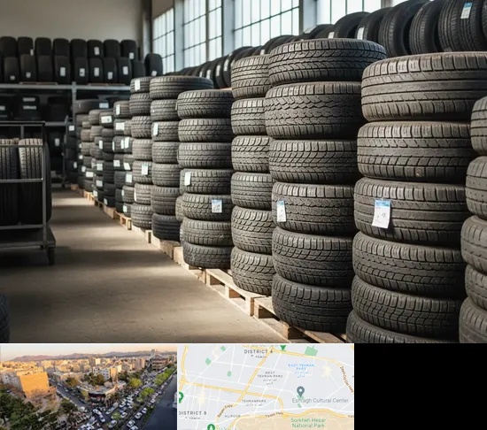 فروش لاستیک دست دوم در تهرانپارس