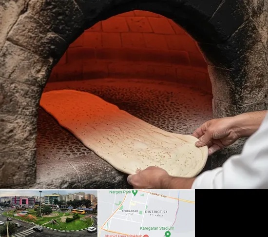 نانوایی سنگکی در تهرانسر