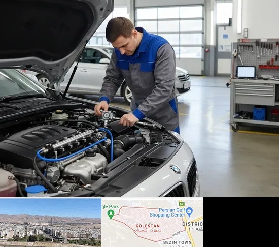 تعمیرگاه CNG در شهرک گلستان شیراز