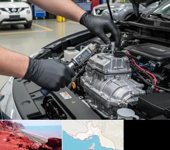 تعمیرگاه نیسان در هرمزگان