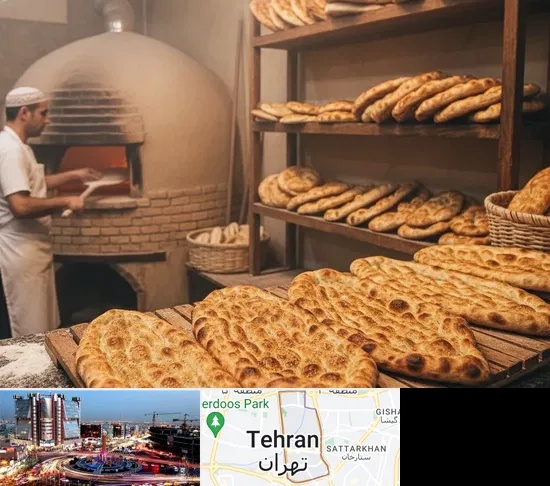 نانوایی در صادقیه
