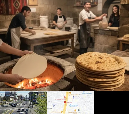 نانوایی لواش در ستاری