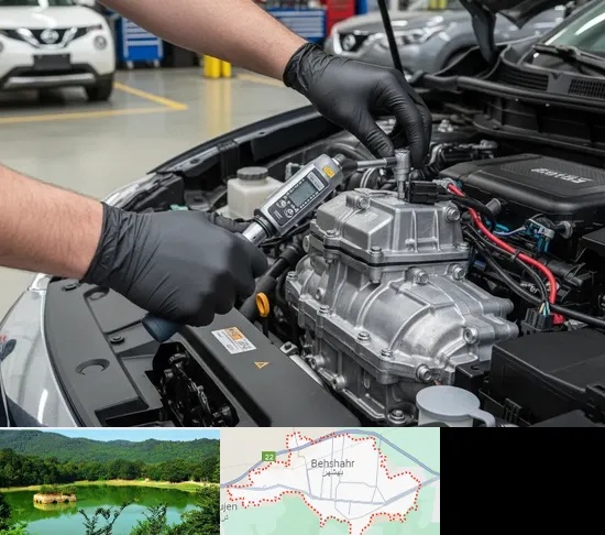 تعمیرگاه نیسان در بهشهر