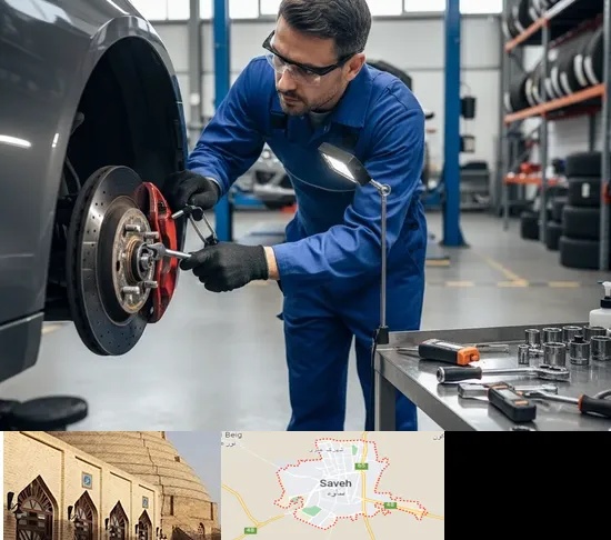 تعمیر ترمز خودرو در ساوه