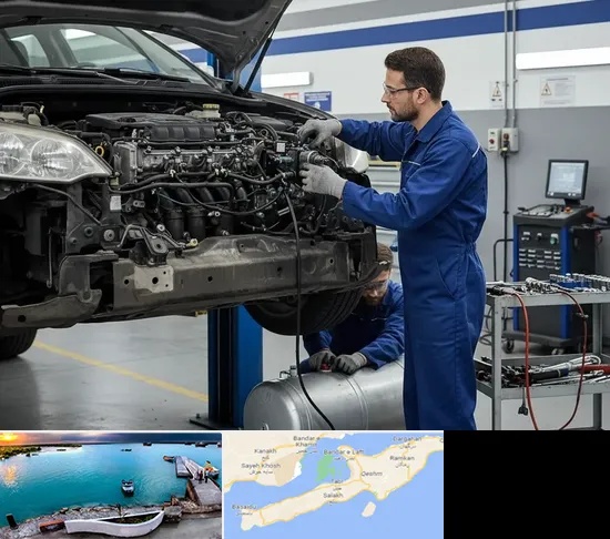 گازسوز کردن خودرو در قشم