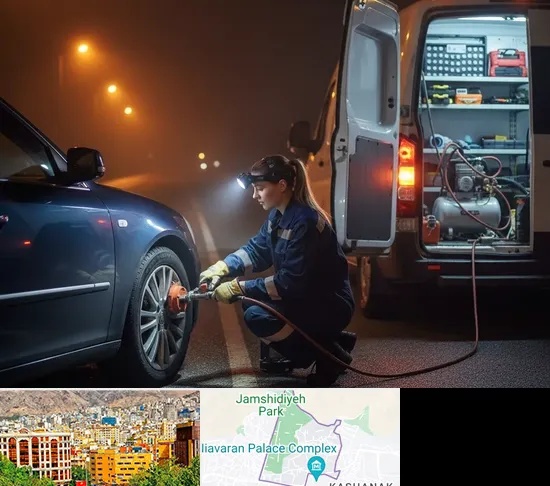 آپاراتی سیار در نیاوران