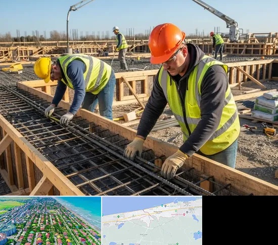 آرماتوربندی و بتن ریزی در فریدونکنار
