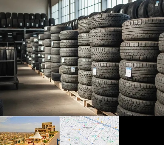 فروش لاستیک دست دوم در هاشمیه مشهد