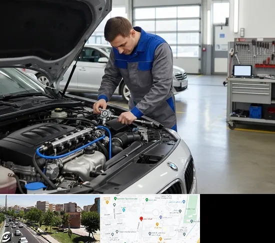 تعمیرگاه CNG در شهرک آزمایش