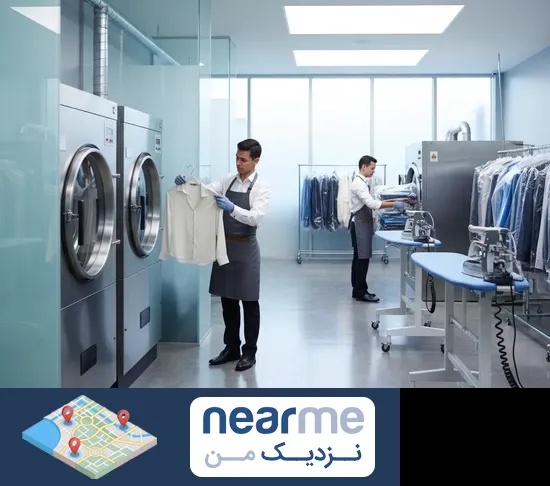 خشکشویی در نزدیک من