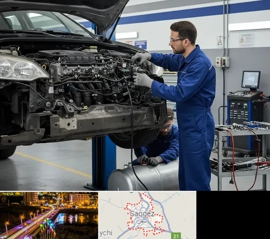 گازسوز کردن خودرو در سقز