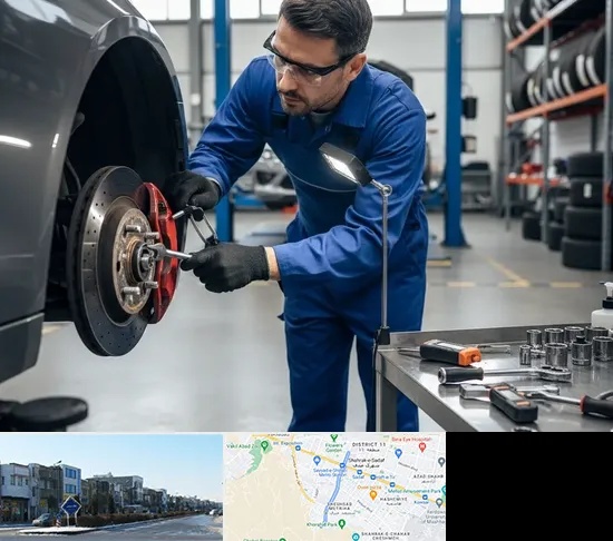 تعمیر ترمز خودرو در شریعتی مشهد