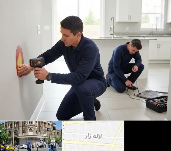 نشت یابی در لاله زار
