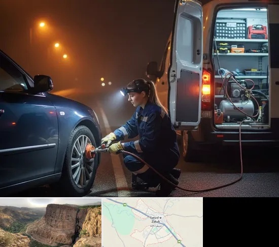 آپاراتی سیار در سرپل ذهاب