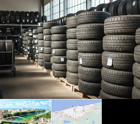 فروش لاستیک دست دوم در بابلسر