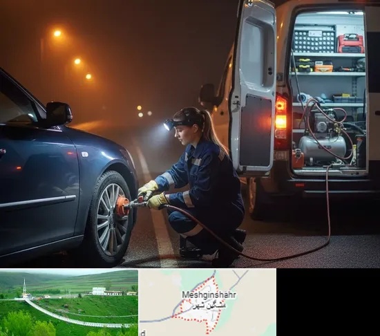 آپاراتی سیار در مشگین شهر
