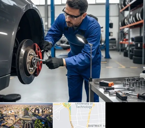 تعمیر ترمز خودرو در استاد معین
