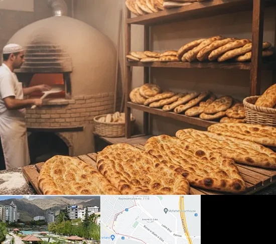 نانوایی در شهر زیبا
