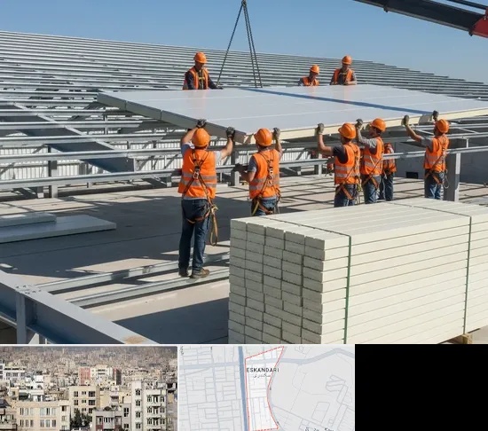ساندویچ پانل در اسکندری