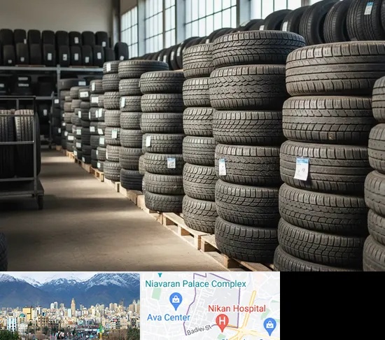 فروش لاستیک دست دوم در آجودانیه