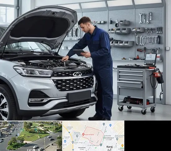 تعمیرگاه چری در شاهین ویلا کرج