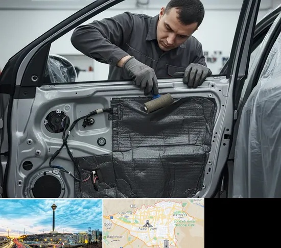 عایق صوتی و حرارتی خودرو در تهران