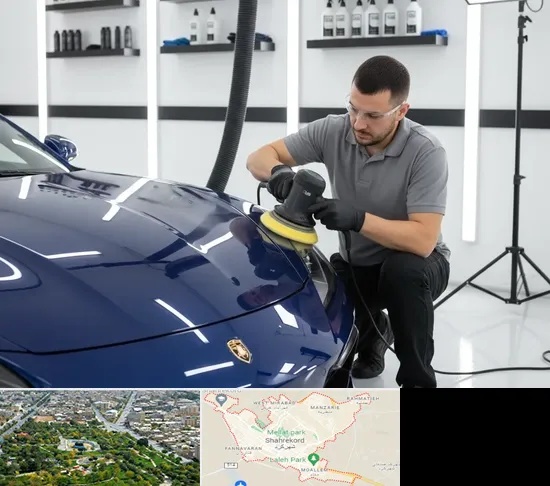 احیای رنگ خودرو در شهرکرد
