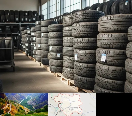 فروش لاستیک دست دوم در کردستان