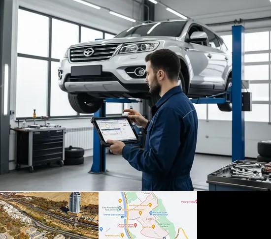 تعمیرگاه هایما در خیابان نیایش شیراز