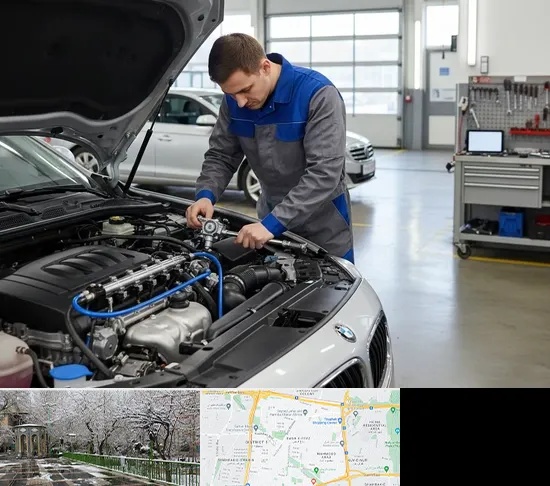 تعمیرگاه CNG در باغ فیض