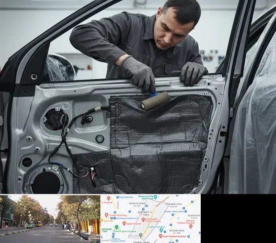 عایق صوتی و حرارتی خودرو در شریعتی