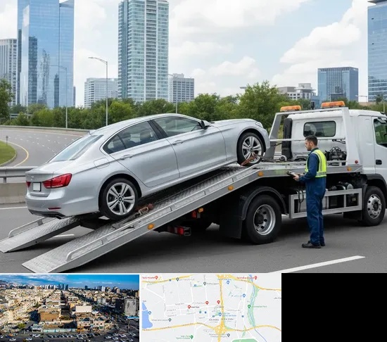 خودروبر در شهرک راه آهن